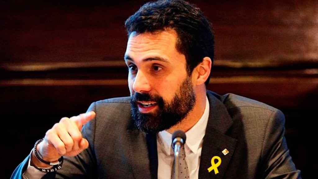 El presidente del Parlament de Cataluña y dirigente de ERC, Roger Torrent / EFE