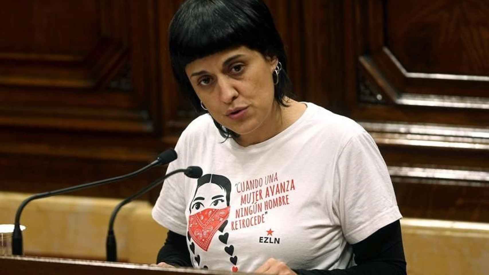 La diputada de la CUP Anna Gabriel en una imagen de archivo / EFE