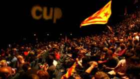 Imagen de una asamblea de la CUP.