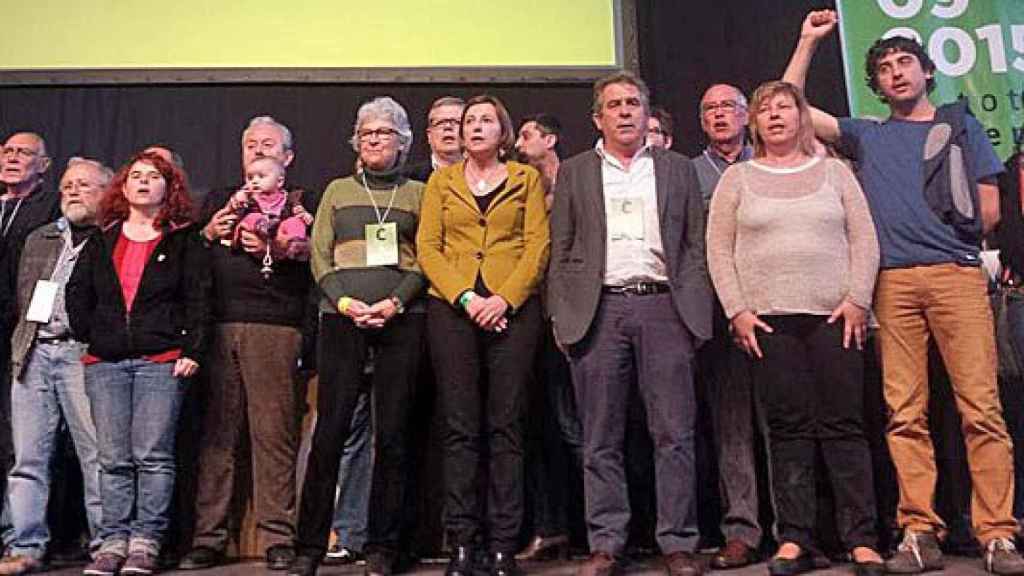 Asamblea general de la ANC celebrada este domingo en Lérida