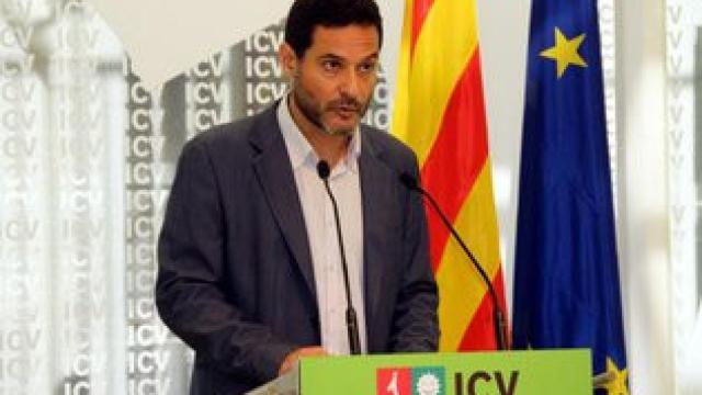 El secretario general de ICV, Josep Vendrell