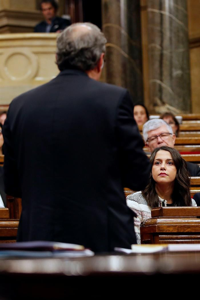 Torra Arrimadas Parlament