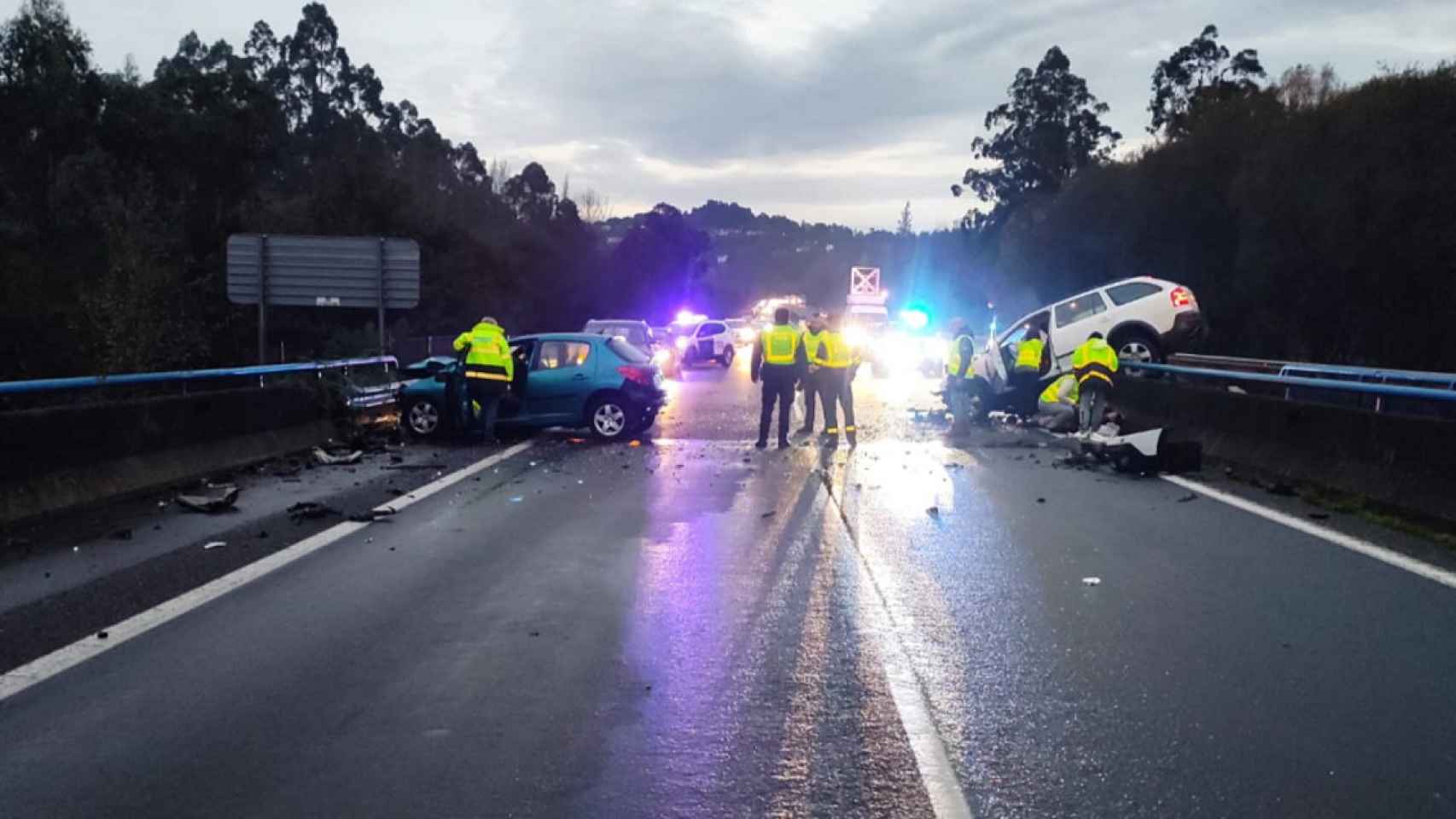 Un accidente de tráfico con víctimas / EFE