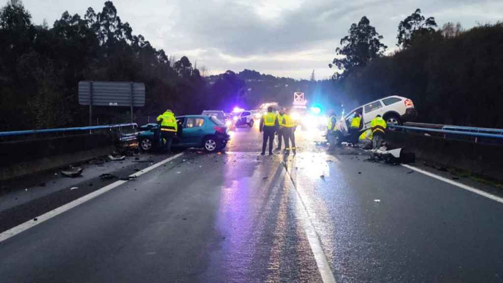 Un accidente de tráfico con víctimas / EFE