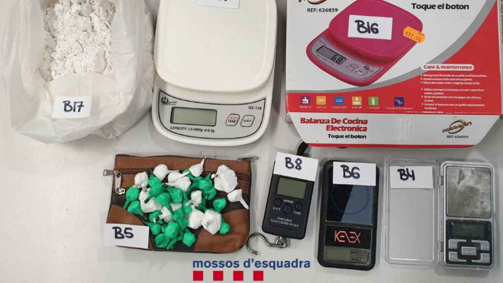 Droga incautada por los Mossos durante el operativo en el que ha sido desarticulado un clan de Viladecans / MOSSOS