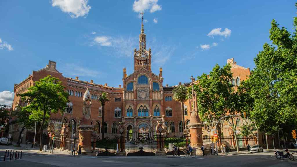 Fachada del Hospital de la Santa Creu i Sant Pau / EP