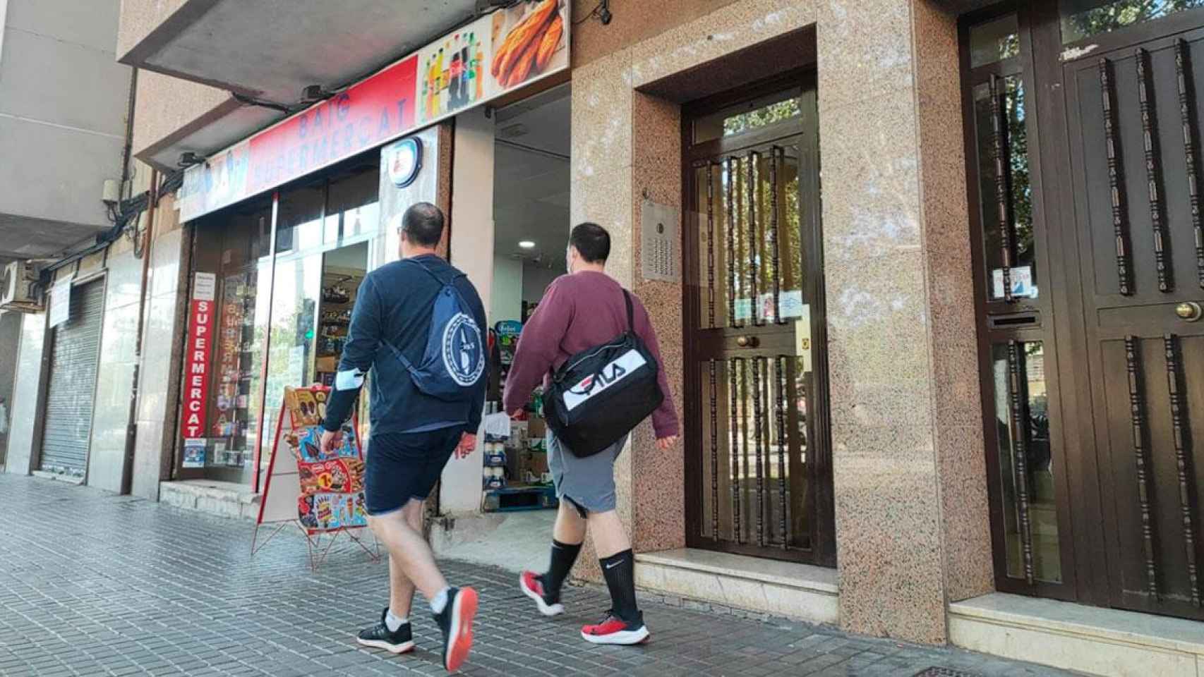 Zona de la trágica muerte en Sant Adrià de Besòs (Barcelona) / CG