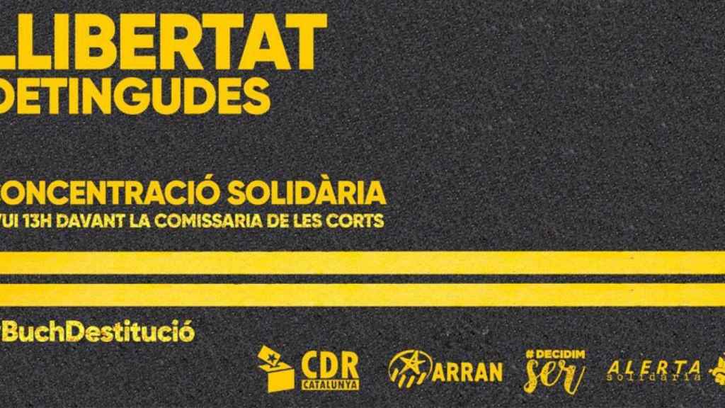 Convocatoria de protesta tras la detención de cinco radicales independentistas / ARRAN