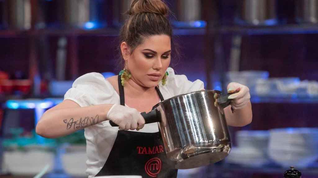 La cantante Tamara en 'Masterchef' / INSTAGRAM