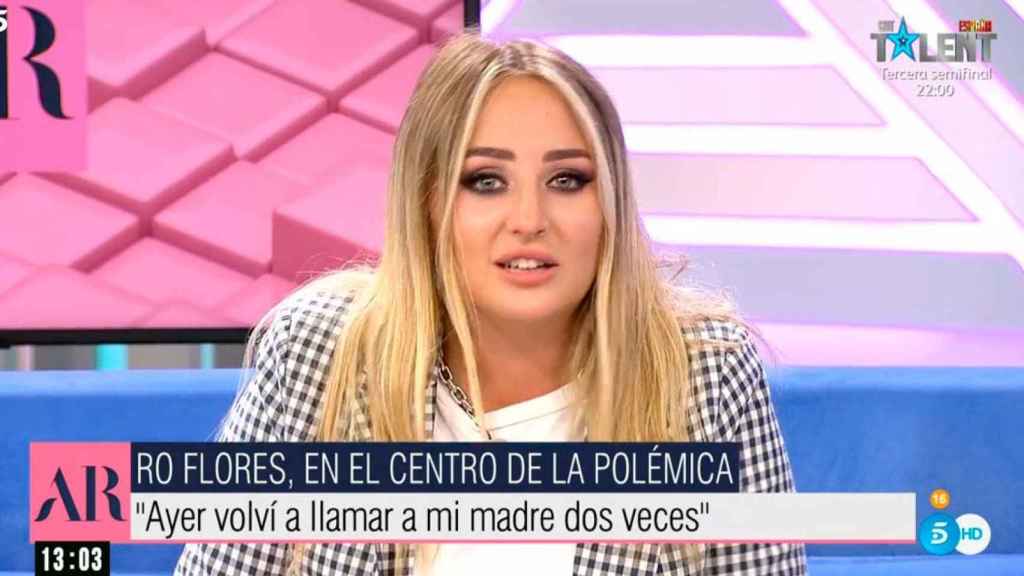 Rocío Flores rompe su silencio/TELECINCO