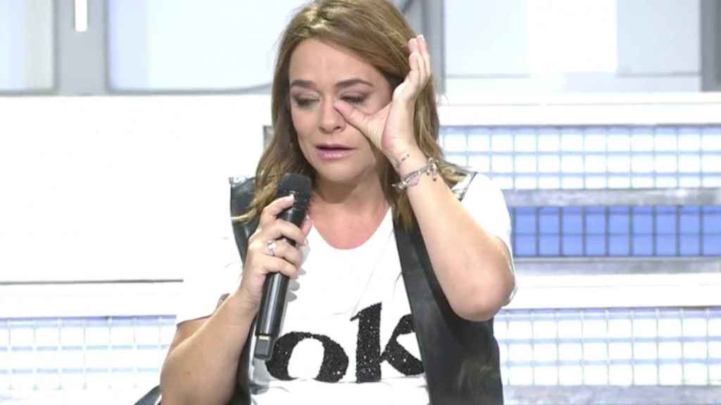 Toñi Moreno, una de las presentadoras que más la ha liado este año 2019 / MEDIASET