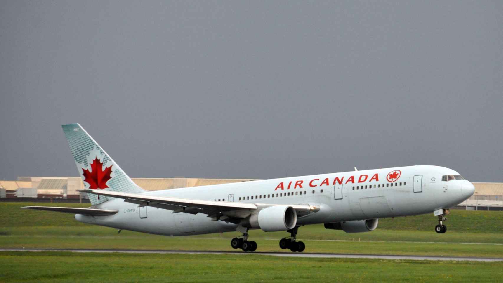 Boeing 767 de Air Canada, parecido al que sobrevuela Madrid / CG