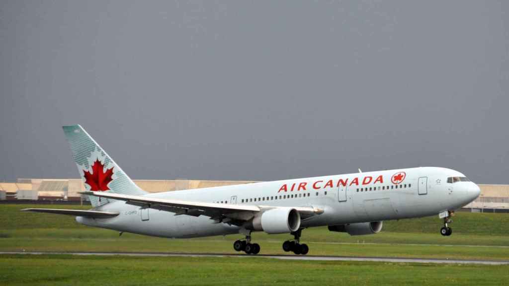 Boeing 767 de Air Canada, parecido al que sobrevuela Madrid / CG