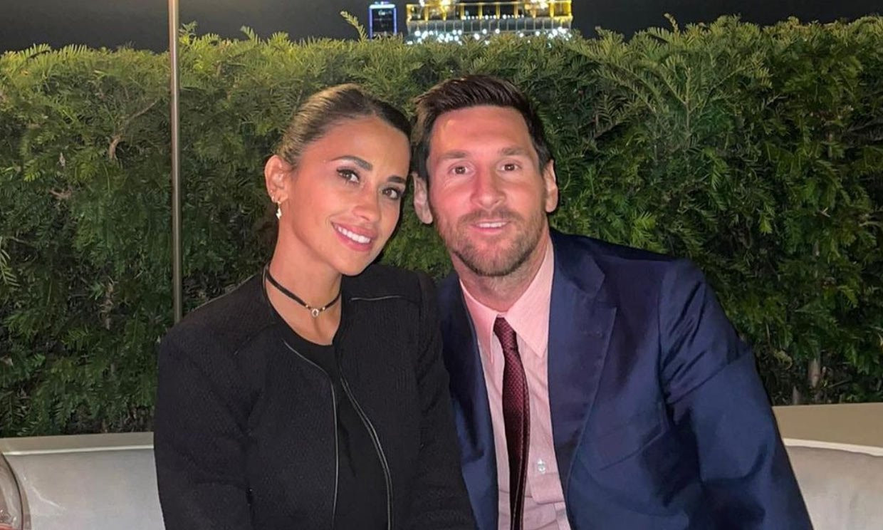 Antonella Roccuzzo y Leo Messi cenan en París