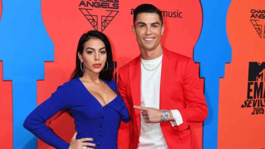 Georgina y Cristiano Ronaldo durante un evento /REDES