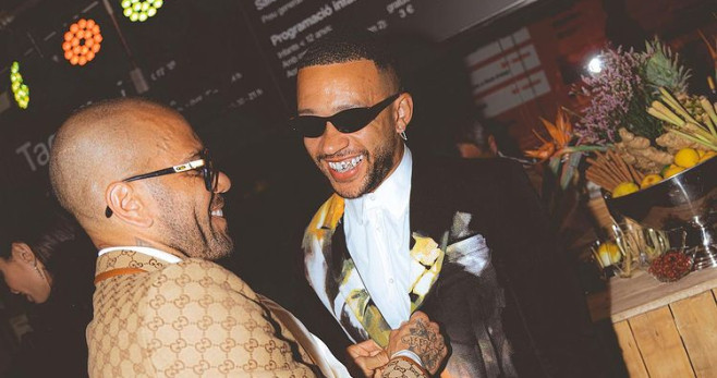 Memphis Depay y Dani Alves, juntos de fiesta / INSTAGRAM