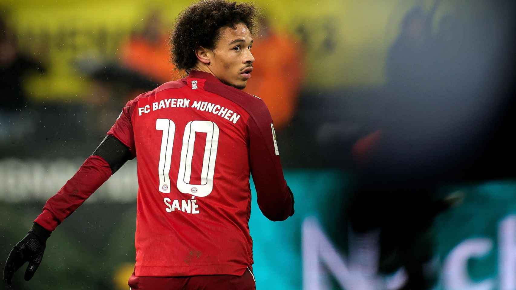Sané, delantero del Bayern, marcó el segundo gol del equipo alemán al Barça en el Allianz Arena / EFE