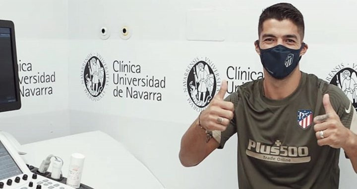 Luis Suárez, pasando las pruebas médicas con el Atlético | ATM