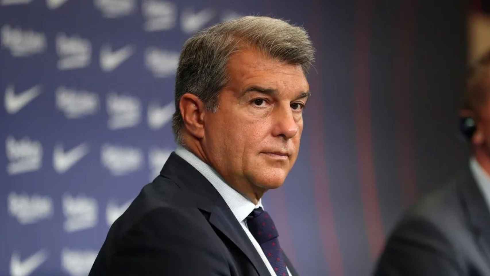 Joan Laporta, presidente del Barça, en un acto oficial del Barça / FCB