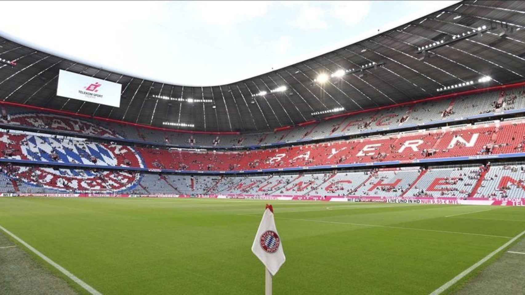 Imagen del Allianz Arena vacío / EFE