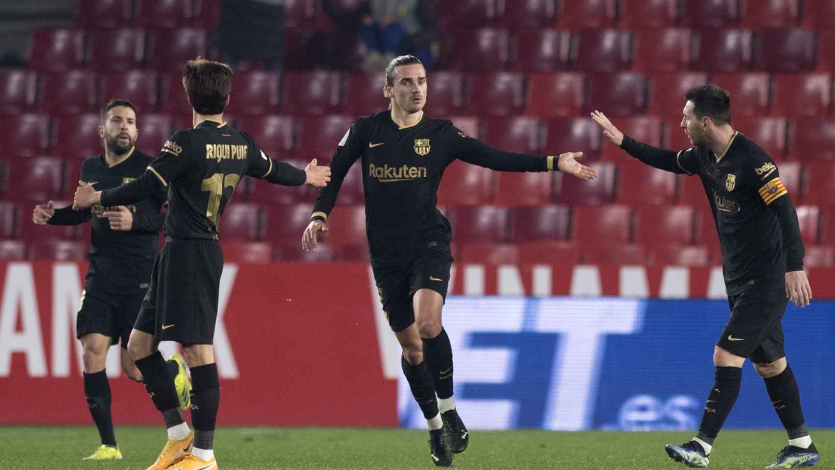 Griezmann, celebrando un gol contra el Granada | EFE