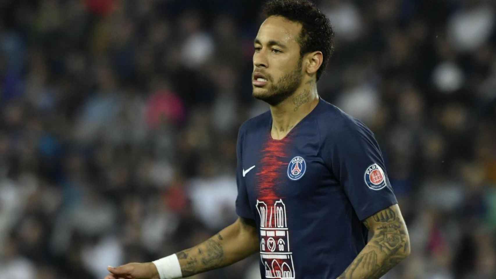 Neymar Jr en un encuentro con el PSG / EFE