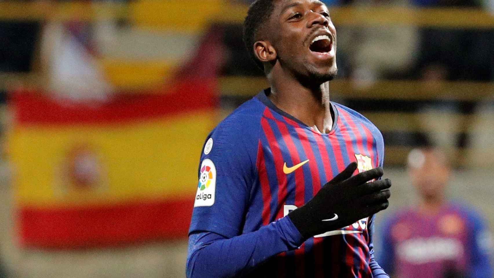 Una foto de Dembelé contra la Cultural Leonesa / EFE