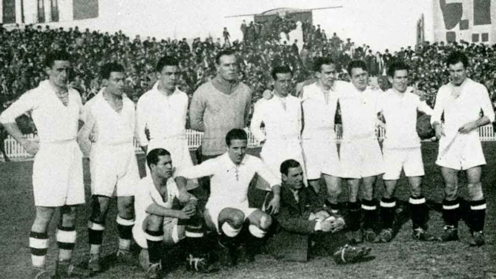 Foto del Real Madrid en los años 30 / REAL MADRID