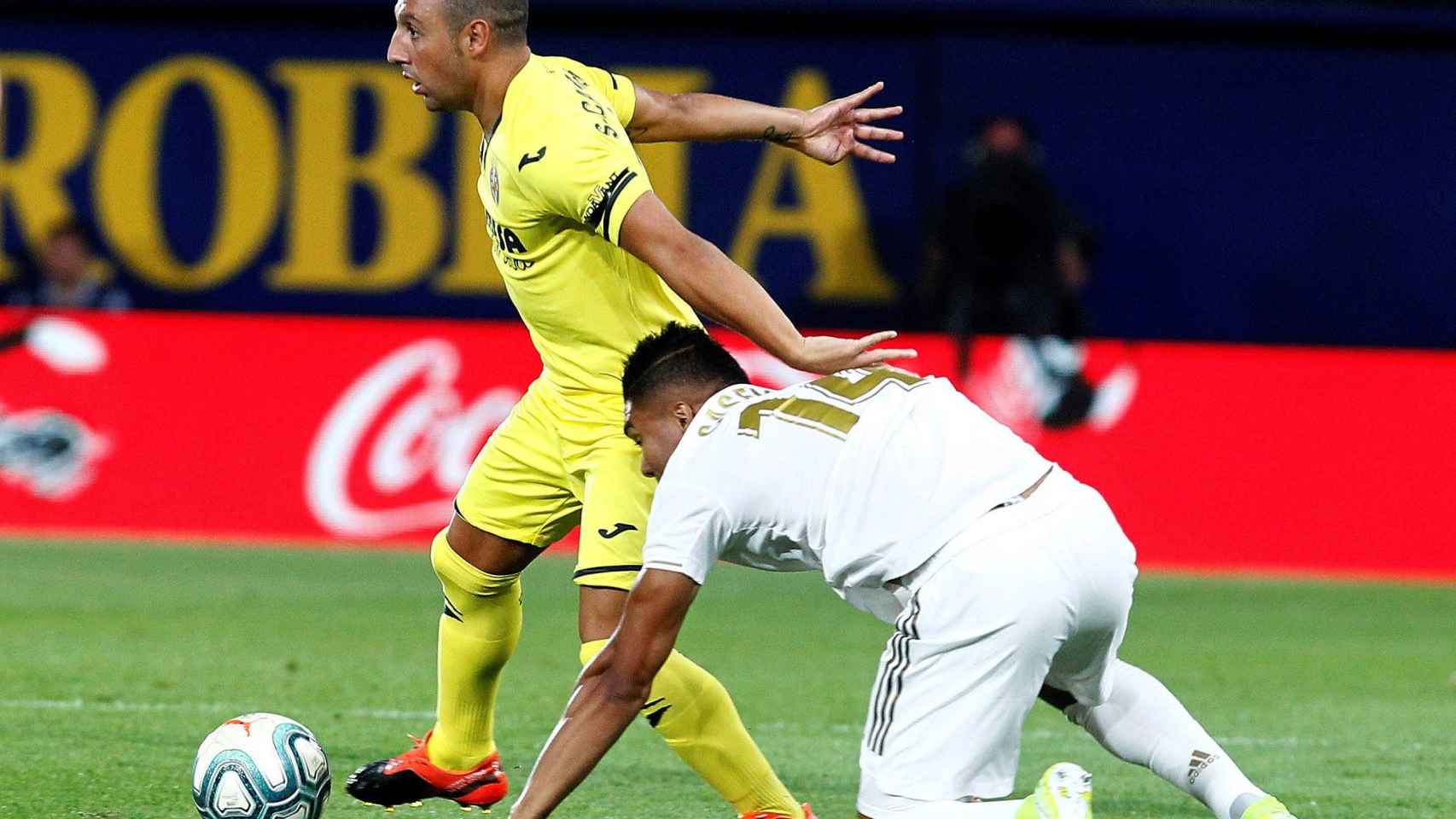 Una foto de Casemiro durante el Villarreal - Real Madrid / EFE