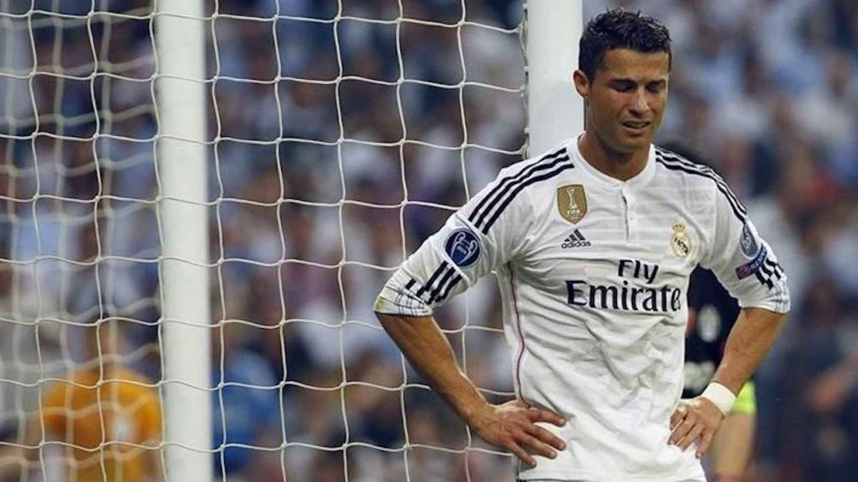 Una foto de archivo de Cristiano Ronaldo en el Santiago Bernabéu