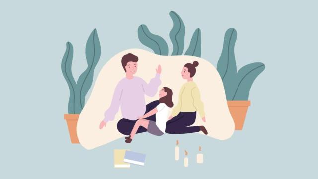 Ilustración sobre el valor de la resiliencia / Fundació Bancària la Caixa