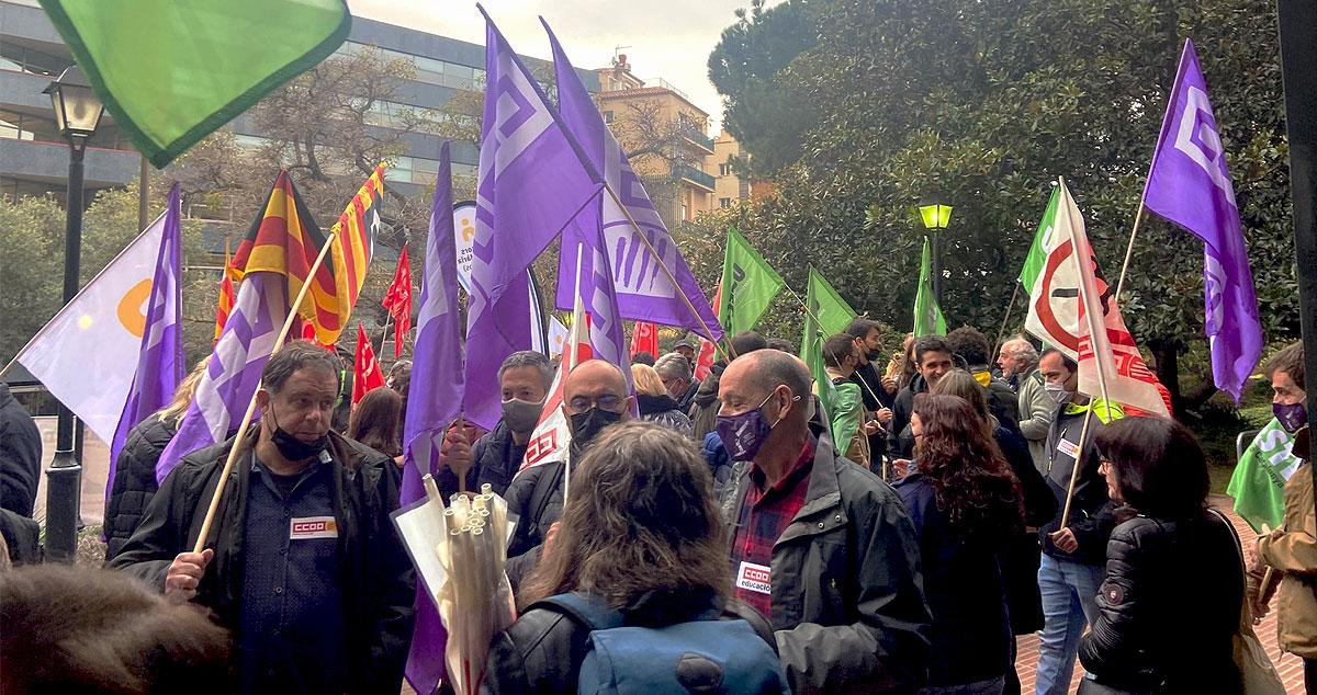 Los sindicatos de educación se manifestarán en el Salón de la Enseñanza / NC - CG