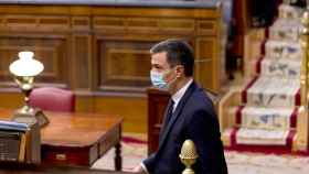 El presidente del Gobierno, Pedro Sánchez, en el Congreso de los Diputados / EFE