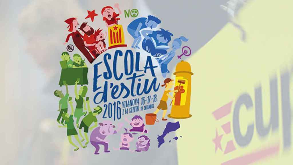 Cartel de la Escuela de Verano de la CUP / CUP