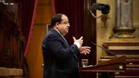 Joan Ignasi Elena, consejero catalán de Interior, en el Parlament / EP