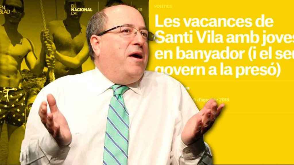 José Antich, director de 'El Nacional', y la versión suavizada del artículo que denigraba a Santi Vila por su condición sexual / FOTOMONTAJE CG