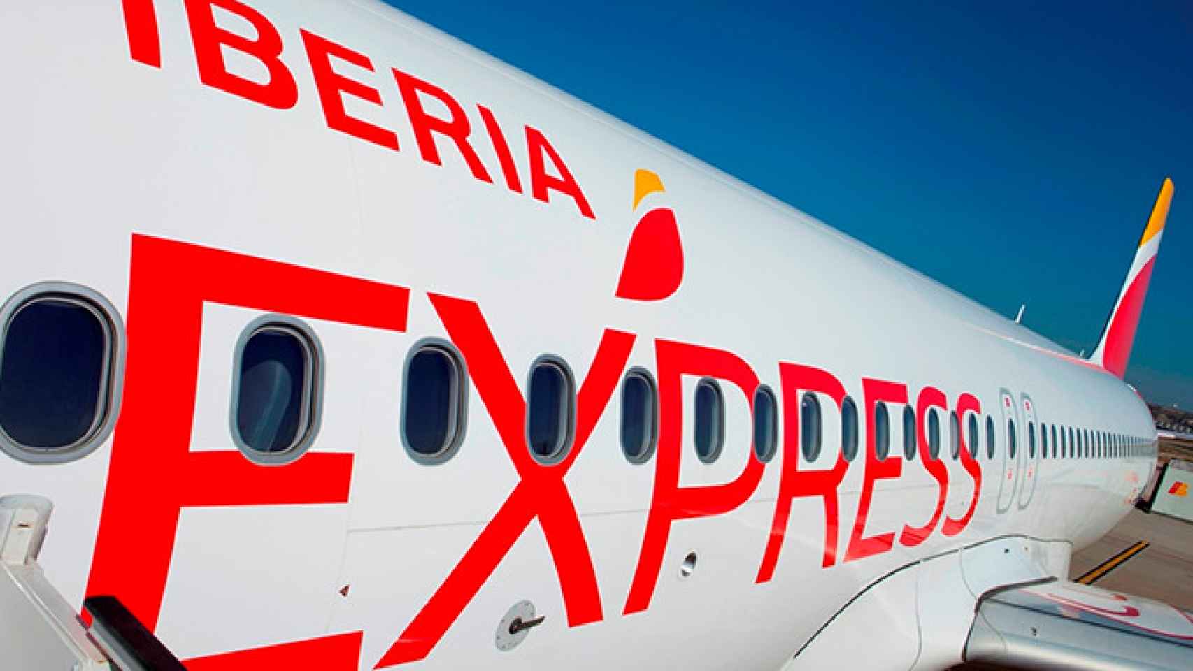 Un avión de Iberia Express