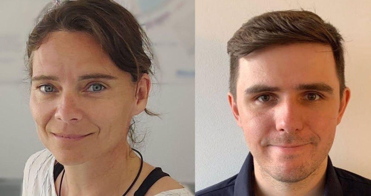 Jana Selent y Tomasz Stepniewski, investigadores del IMIM que han desarrollado el estudio / EP