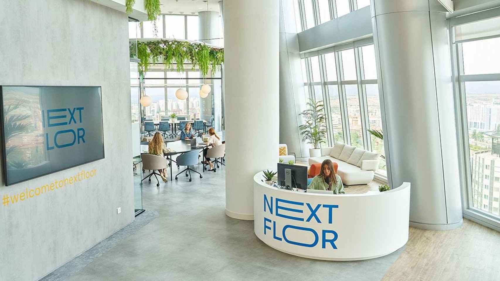 Uno de los espacios de oficinas de 'coworking' Next Floor / SAVILLS