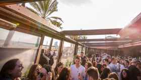 Imagen de la terraza de una discoteca situada en el Frente Marítimo de Barcelona / CG