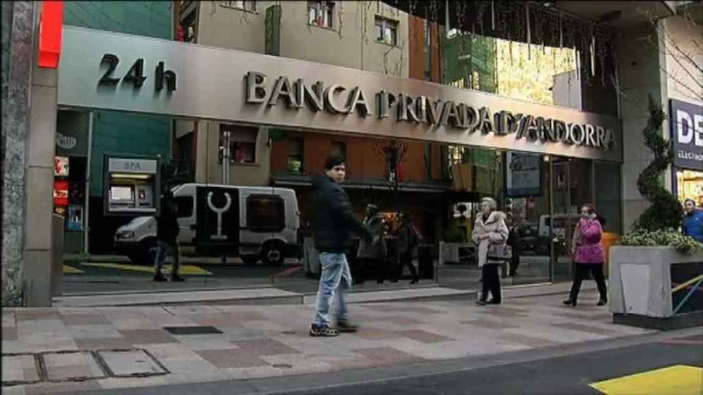 Imagen de archivo de una oficina de la desaparecida BPA en Andorra / CG