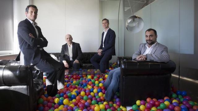 Los fundadores de SeedRocket 4 Founders, Marc Badosa, Marek Fodor, Javier Pérez-Tenessa y Jesús Monleón / SEEDROCKET