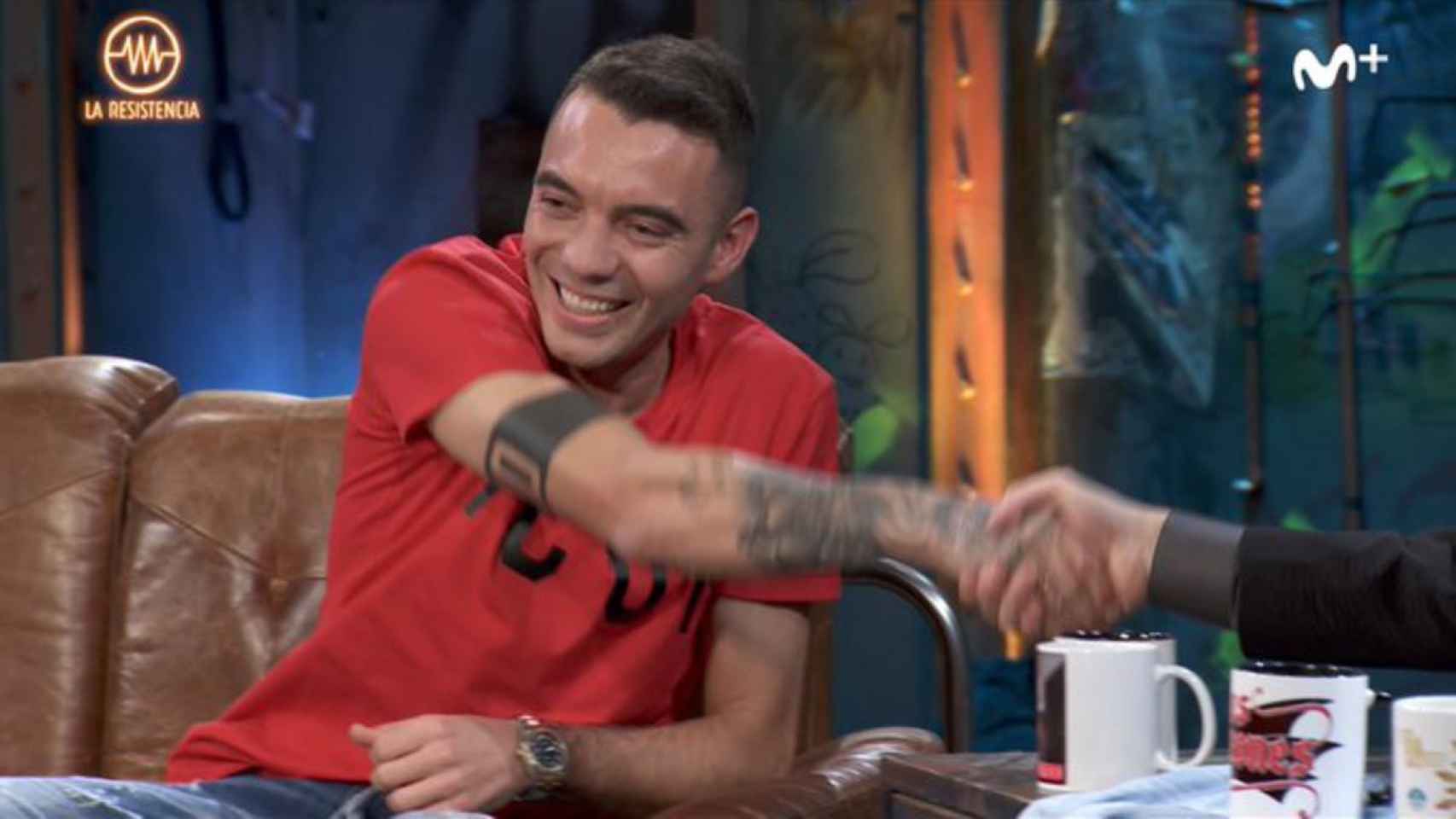 Iago Aspas acude a La Resistencia