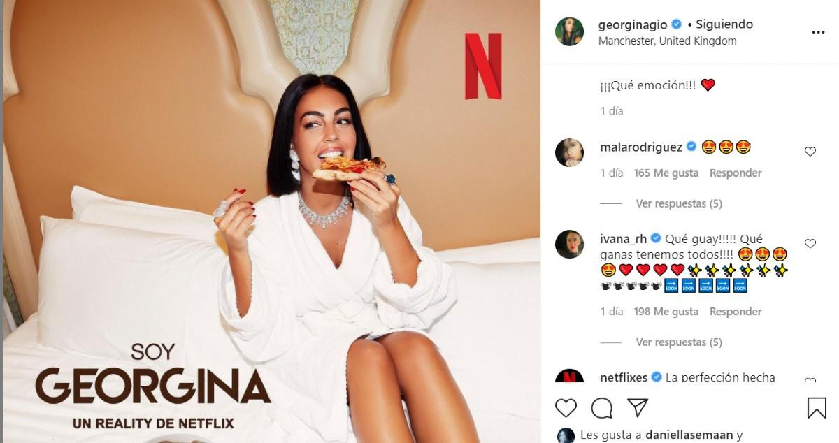 Georgina Rodríguez anuncia su reality