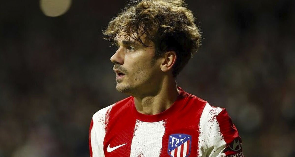 Antoine Griezmann, en un partido con el Atlético de Madrid / REDES