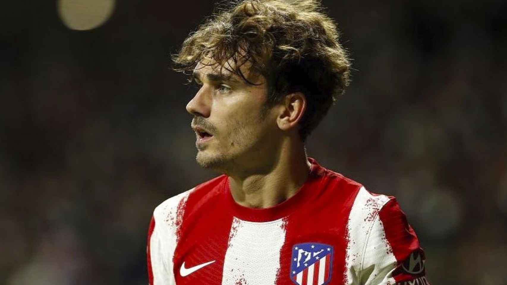 Antoine Griezmann, en un partido con el Atlético de Madrid / REDES