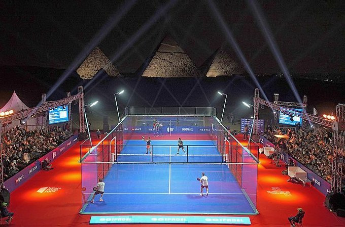 Imagen de un torneo de pádel perteneciente al World Padel Tour / REDES