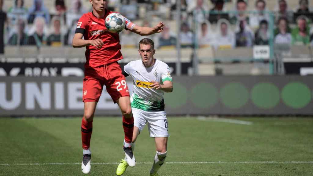 Havertz en una acción contra el Borussia Monchengladbach / EFE