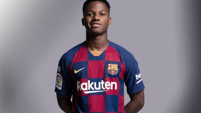 Ansu Fati en una foto oficial /FC BARCELONA