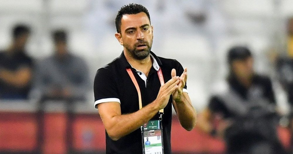 Xavi Hernández cerca de sumar su cuarto título de la temporada / EFE